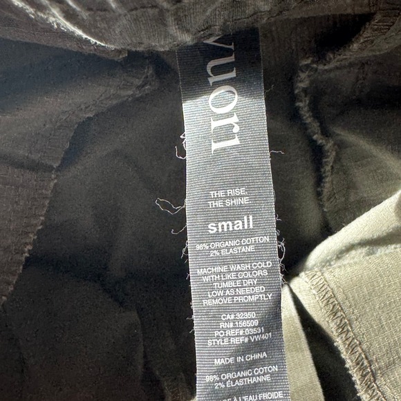 Vuori Ripstop Pant Womens Size Small Green Camo Drawstring Slim Tapered Jogger - Picture 6 of 6